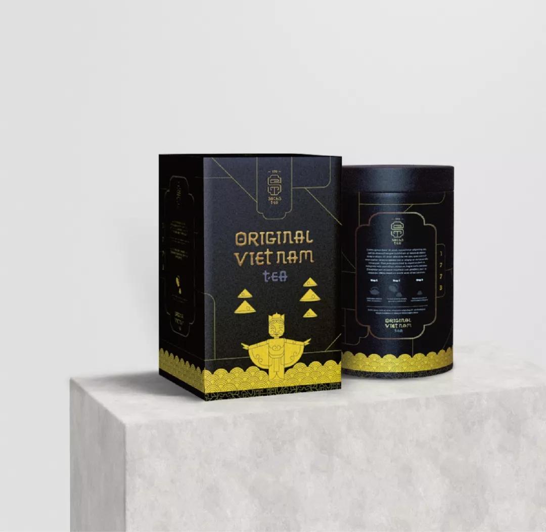 越南傳統(tǒng)茶品包裝設計